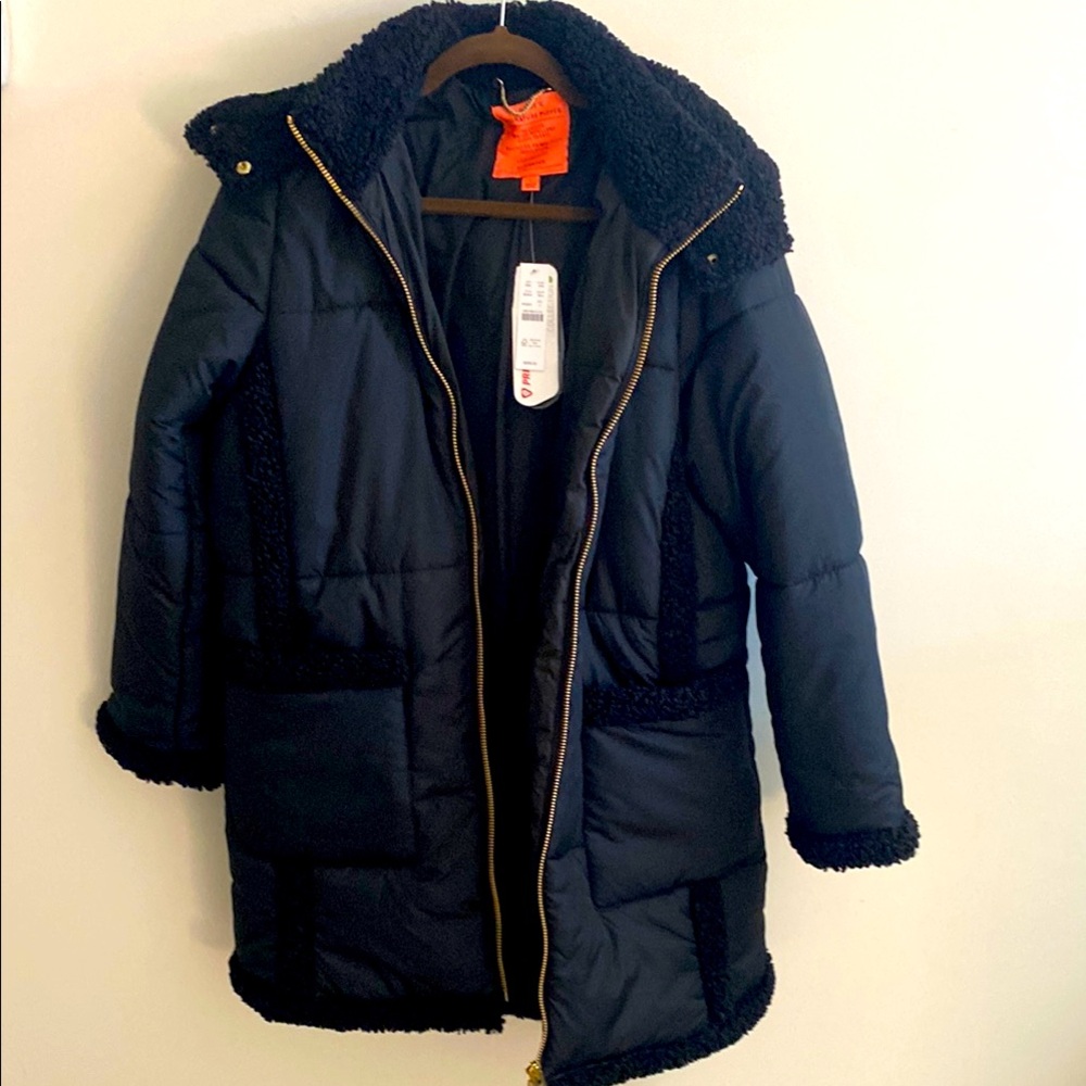 J Crew Primaloft Signature Snowday Puffer Hooded Coat Large